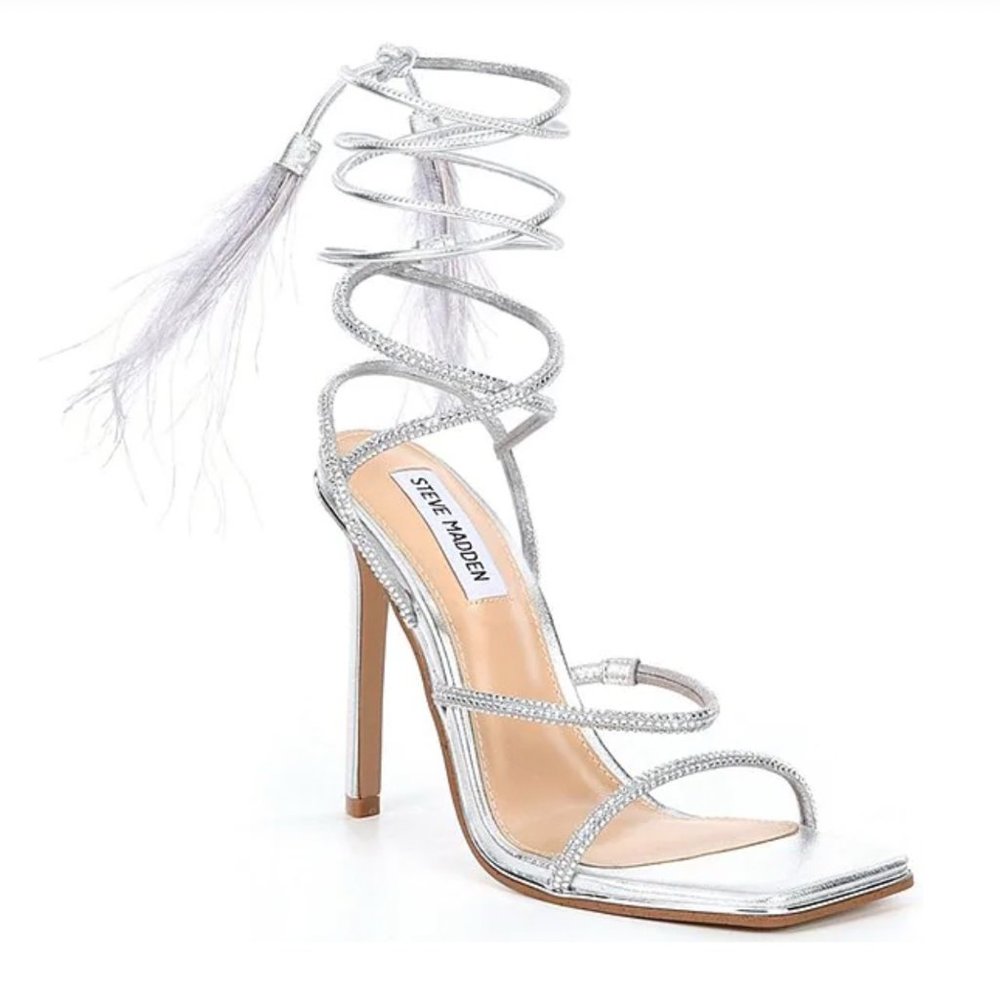 Steve Madden Metalic Lace-up Heel